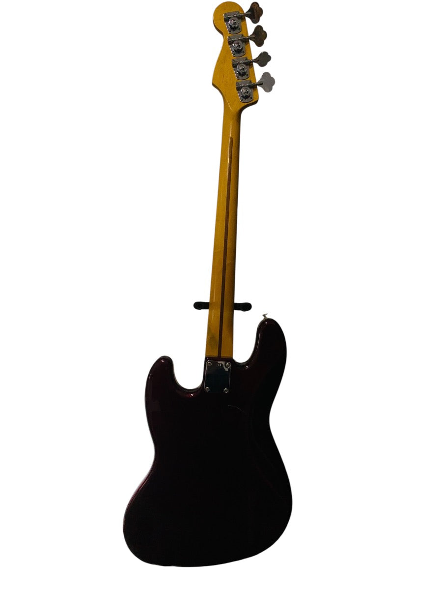 Fender 2005 Jazz Bass 4-String Bass Midnight Wine Made in Mexico Electric Bass