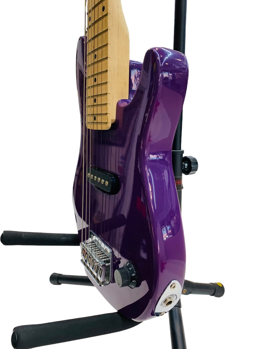 Prodigy Mini/Child Electric 6 String Guitar - Purple (30" x 9" x 1.5")