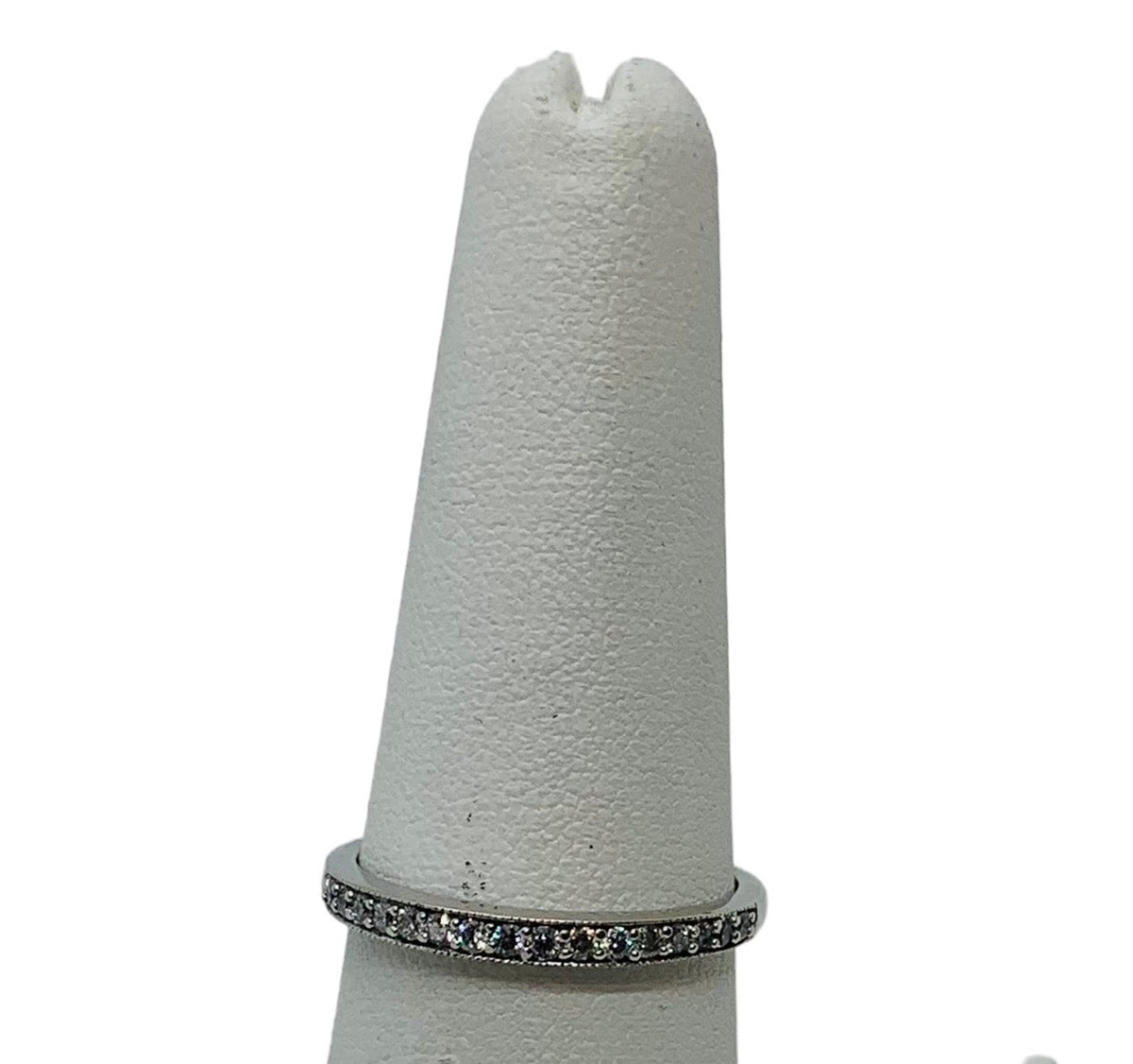 10K White Gold Lady's Engagement Ring 1.95 CTW/ 5.8g/Size 8.5