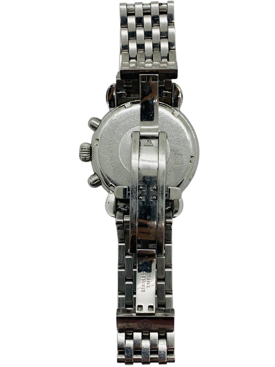 Michele Stainless Steel Band White Face Watch - Watch Only