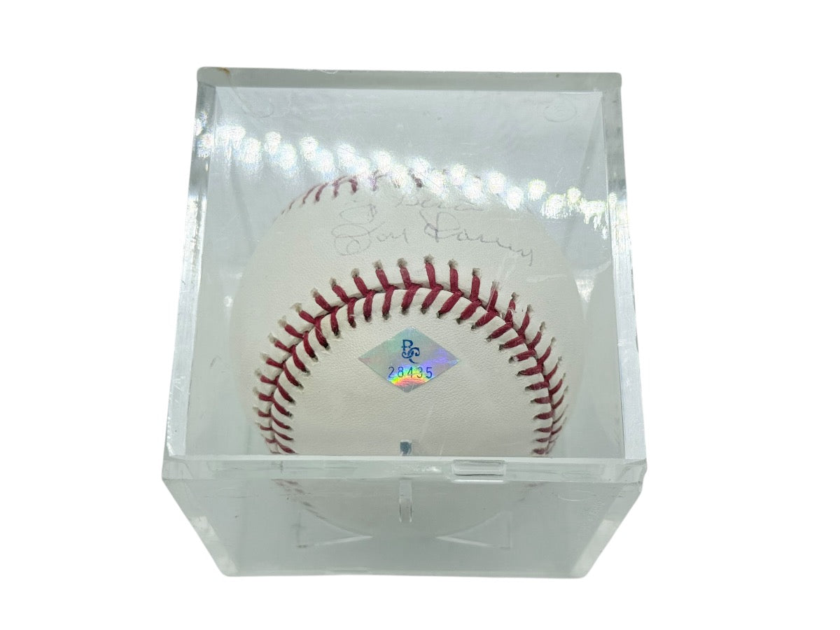 MLB Don Larsen & Yogi Berra Signed Baseball w/ Certificate