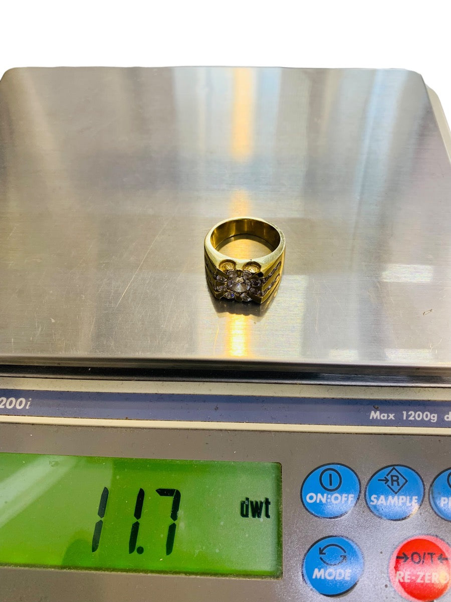 14K Yellow Gold Ring | Size 9 | 18g