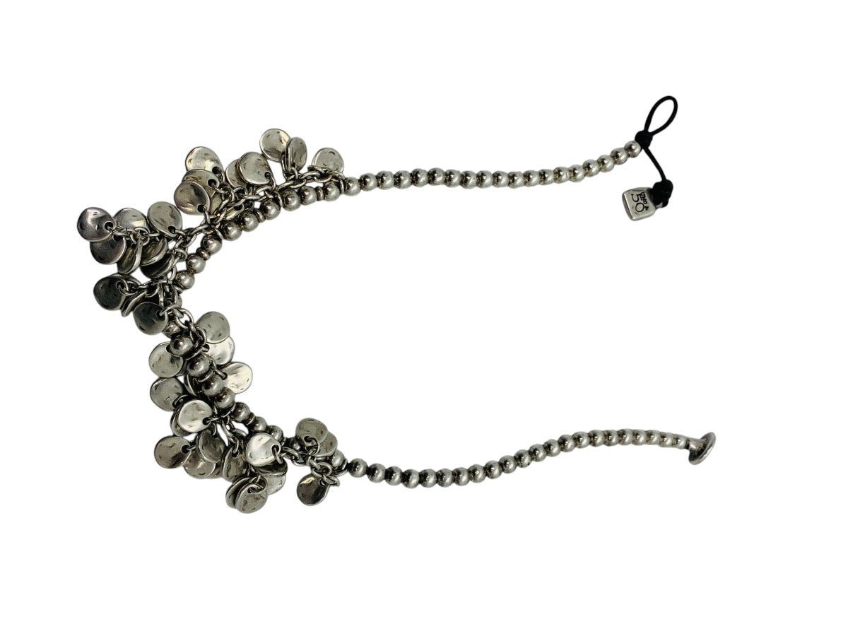 Uno De 50 Silver Dangling Necklace 99.4 Grams | 17" Length