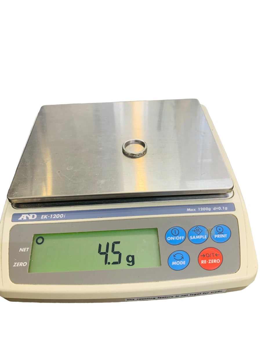 Pre-Owned 14K White Gold Diamond Wedding Band - .70TCW - Size 7.25 - 4.5g