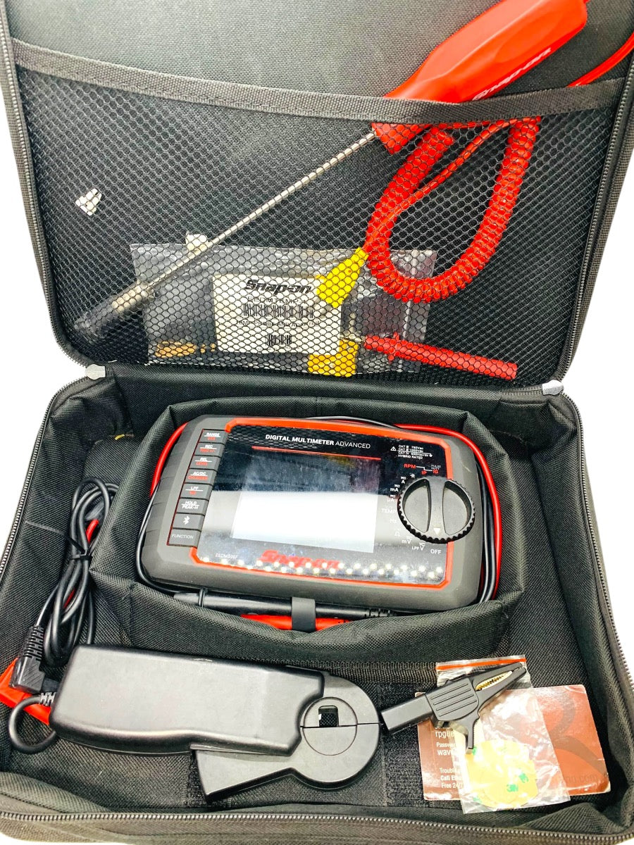 Snap-on Advanced Multimeter Kit EEDM596F w/ Accessories