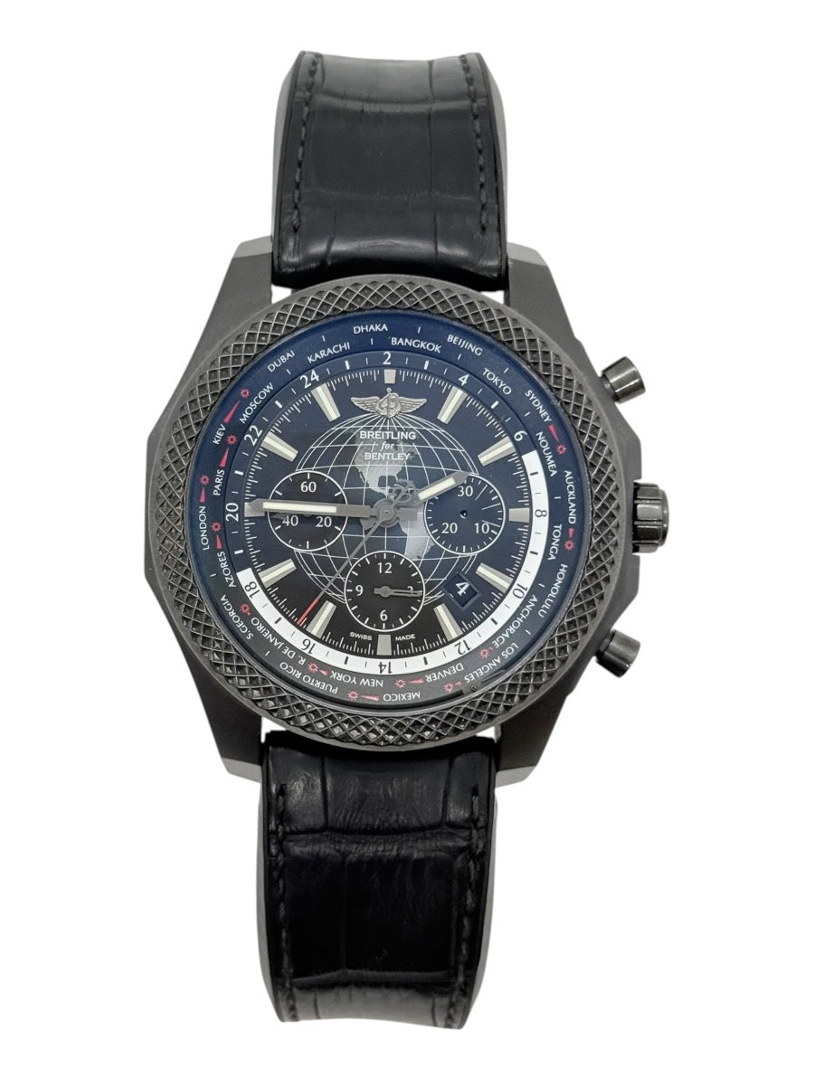 Breitling Bentley B05 Unitime LIMITED Black PVD Steel 49mm Automatic (READ)