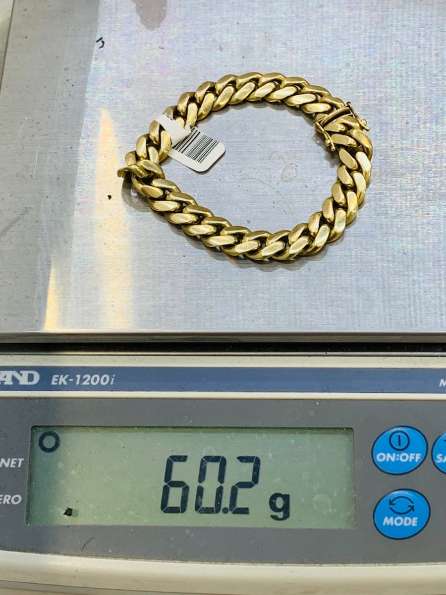 14K Yellow Gold Curb Chain | Size 8 | 60.2g