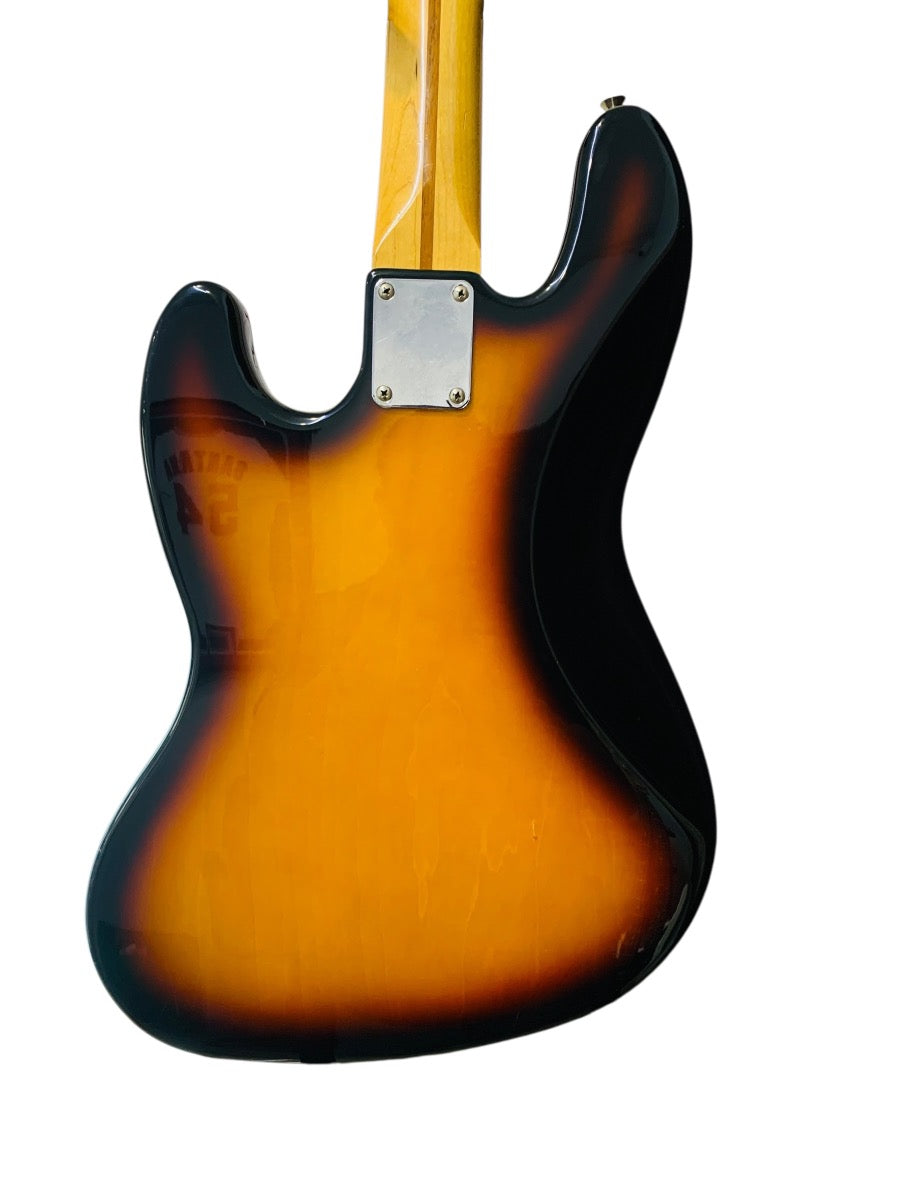 Fender 1998 Jazz Bass 4-String Bass Guitar Sunburst Made in Mexico