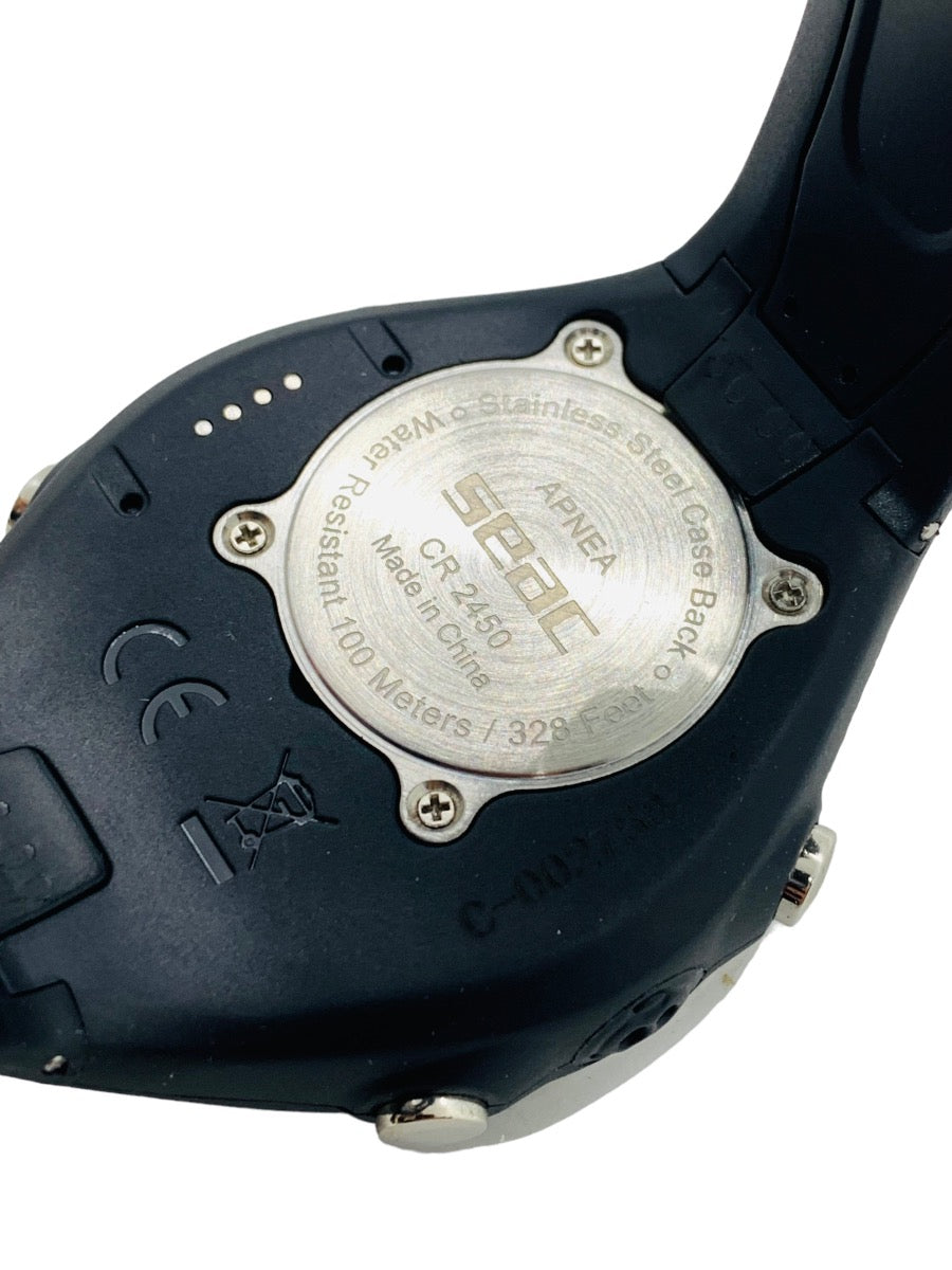 SEAC Apnea Wrist Dive Computer - Black/Red