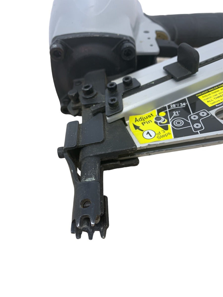 Central Pneumatic 64141 3 In 1 Framing Air Nailer Gun Pneumatic