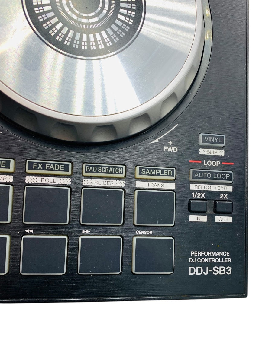 Pioneer DDJ-SB3 Black DJ Controller 2-Channel Serato DJ Pro (Read)