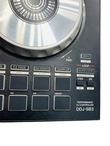 Pioneer DDJ-SB3 Black DJ Controller 2-Channel Serato DJ Pro (Read)