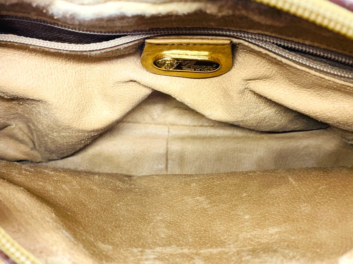 Gucci Micro GG Canvas Crossbody Shoulder Bag