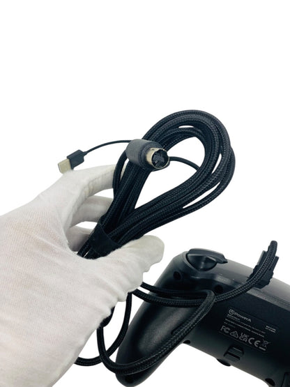 Nintendo Power A Enhanced Wired Controller Black LED Controller