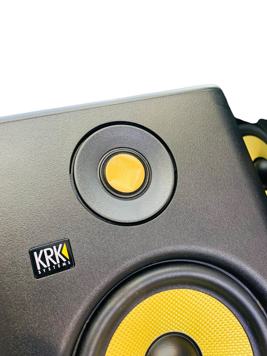 Pair Of KRK System Rokit 5 Active Studio Monitors Black - Gen 4