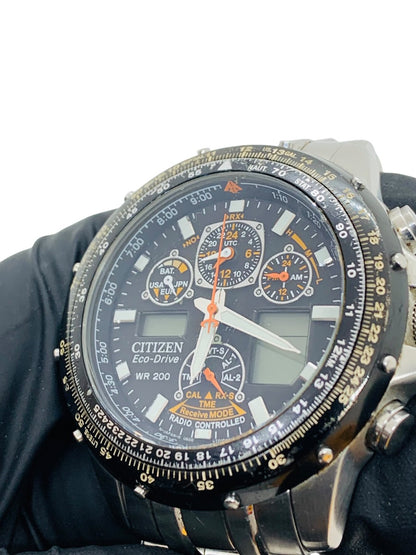 Citizen Skyhawk Radio Controlled Eco Drive Chrono U600-S041341