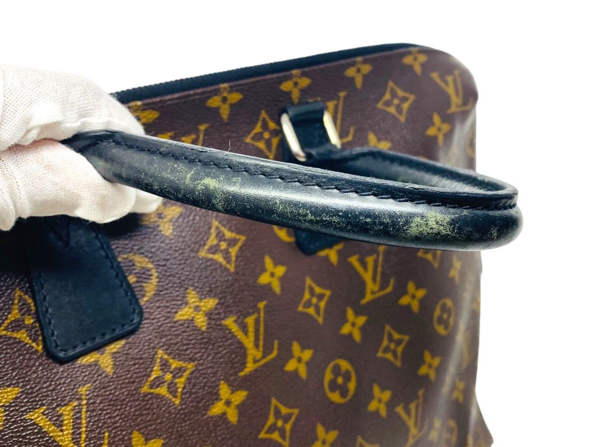 Louis Vuitton Monogram Macassar Porte Document Bag M40868 (READ)