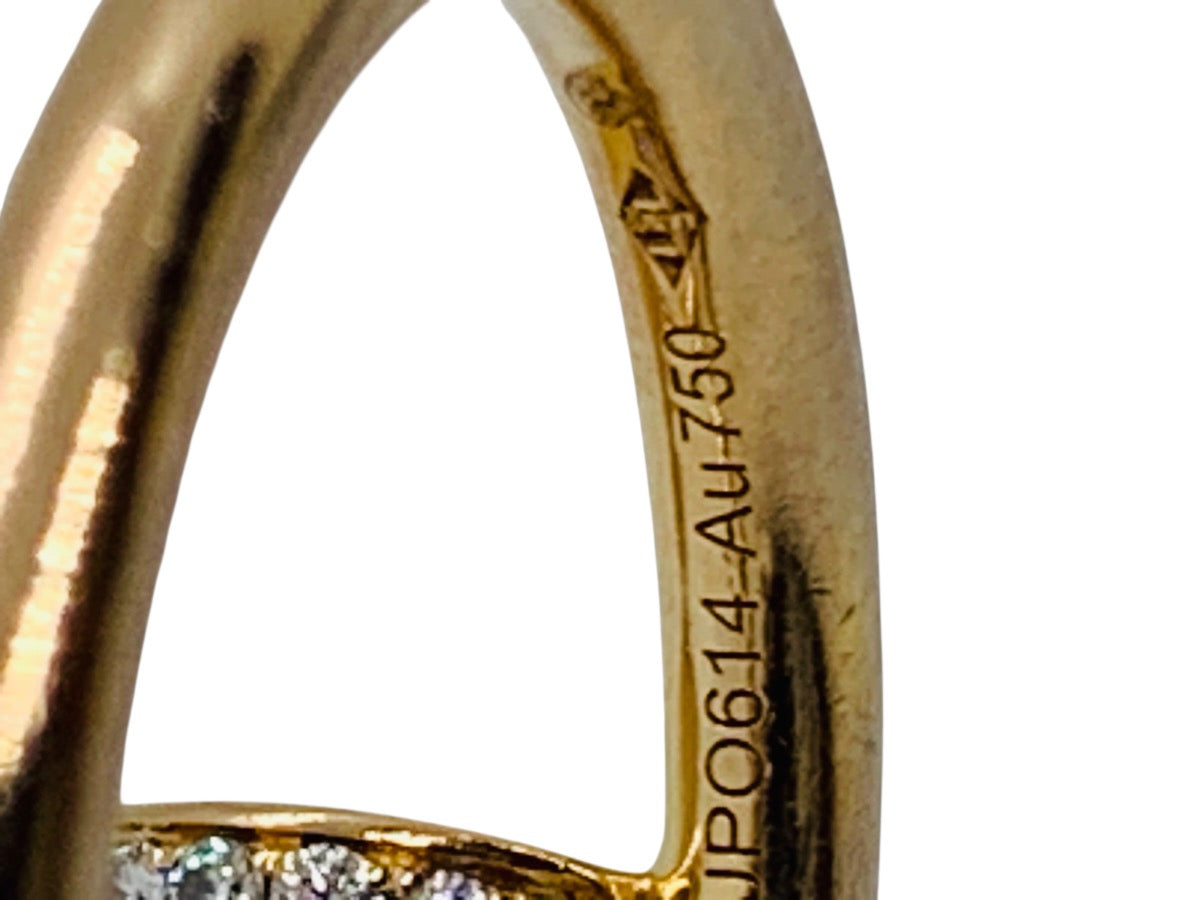 Cartier Juste Un Clou Ring Classic Model Diamonds 18K Yellow Gold 750 Au Size 60