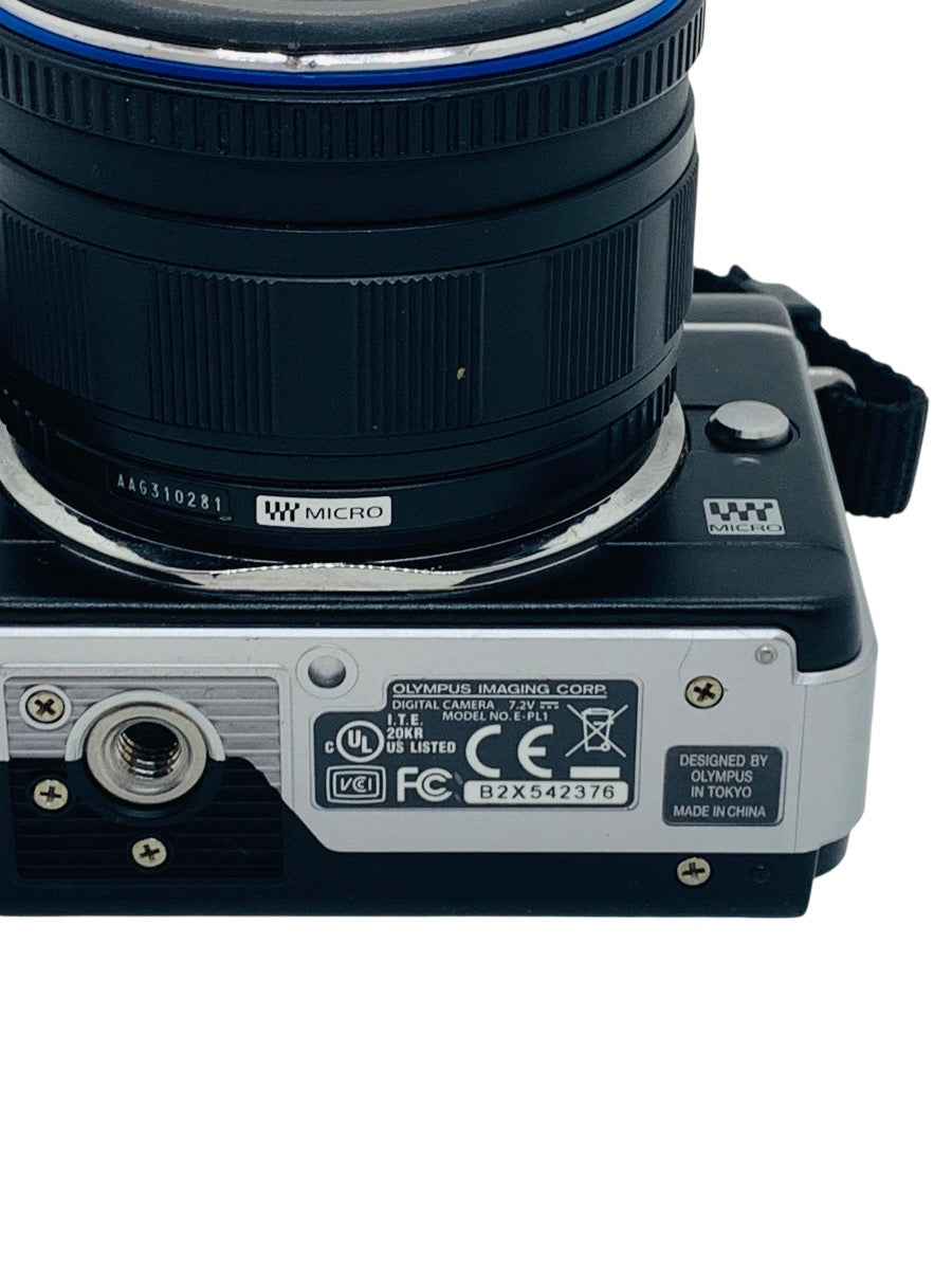 Olympus PEN E-PL1 Digital Camera - Black w/ Olympus ED 14-42mm Lens