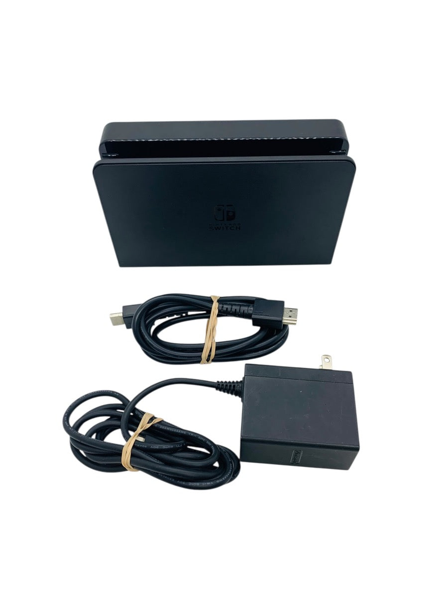 Nintendo Switch OLED Video Game Console HEG-001 Red/Blue w/ Zelda Case