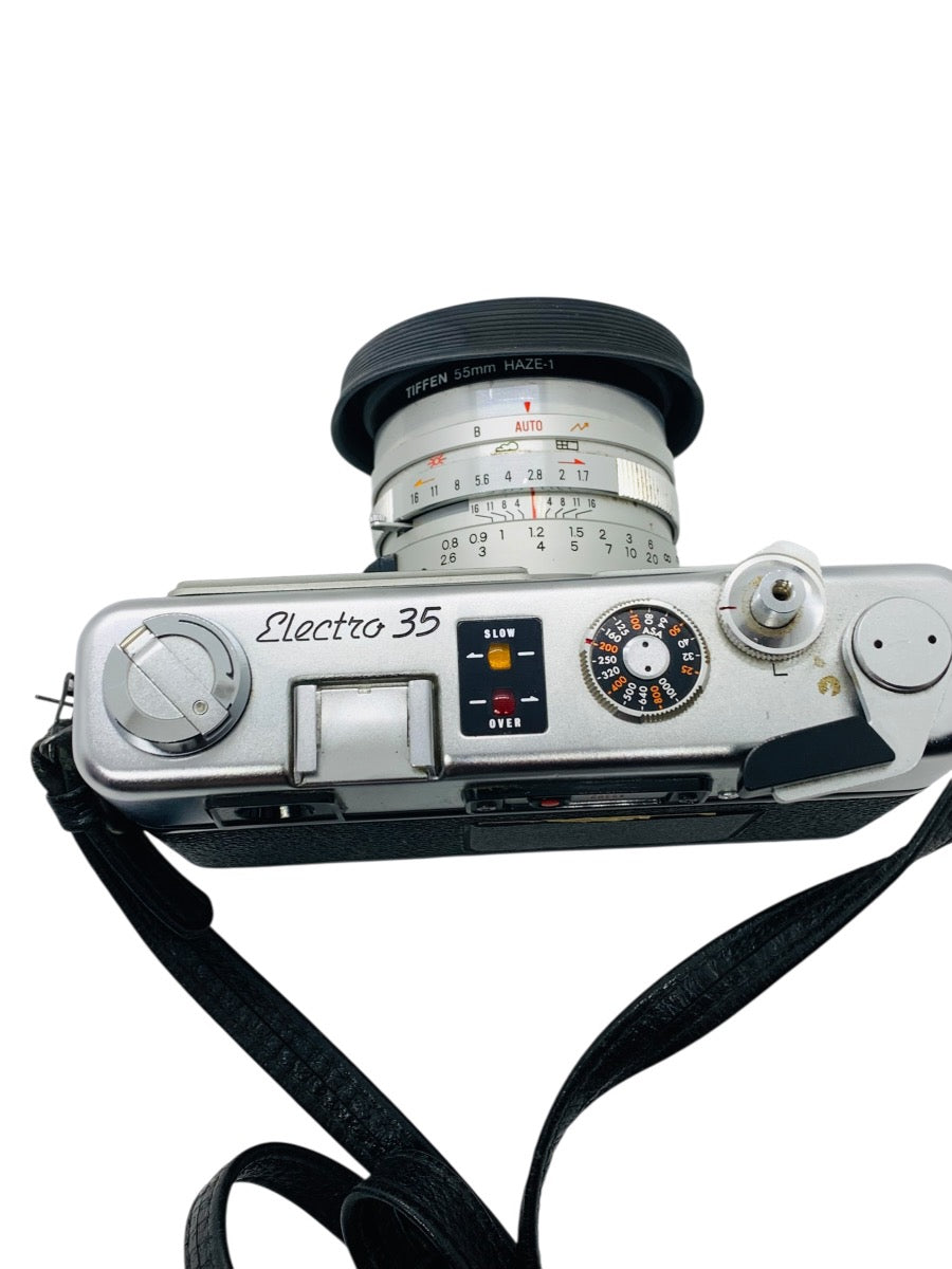 Yashica Electro 35 GS Rangefinder Film w/ 45mm Yashinon-DX Japan Len