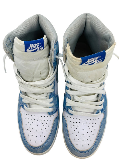 Nike Air Jordan Retro 1 High OG 'Hyper Royal' Sneakers US Size 10