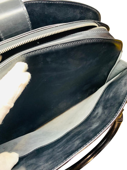 Louis Vuitton Pont Neuf Leather Handbag Black