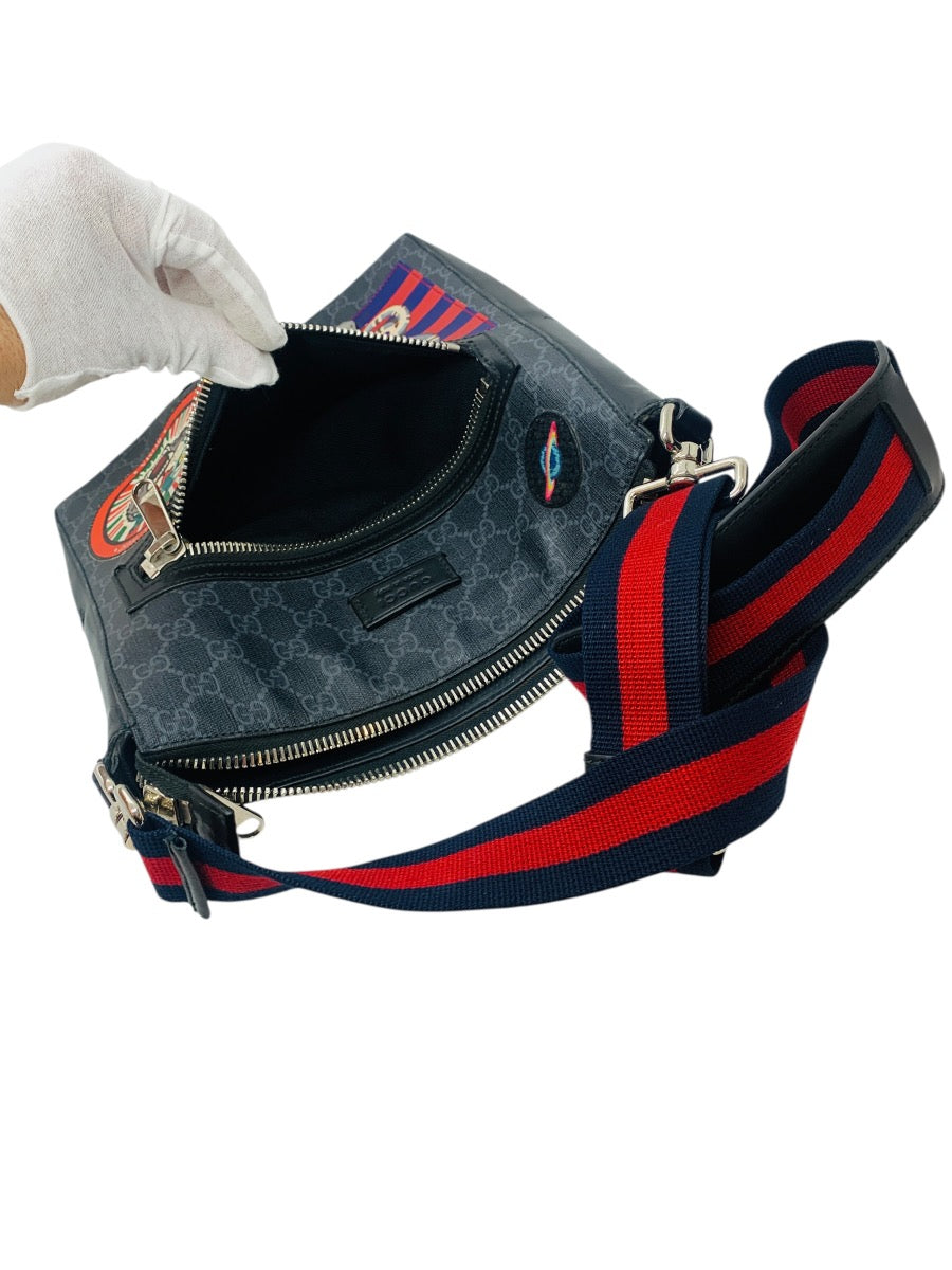 Gucci Night Courier GG Supreme Messenger Bag