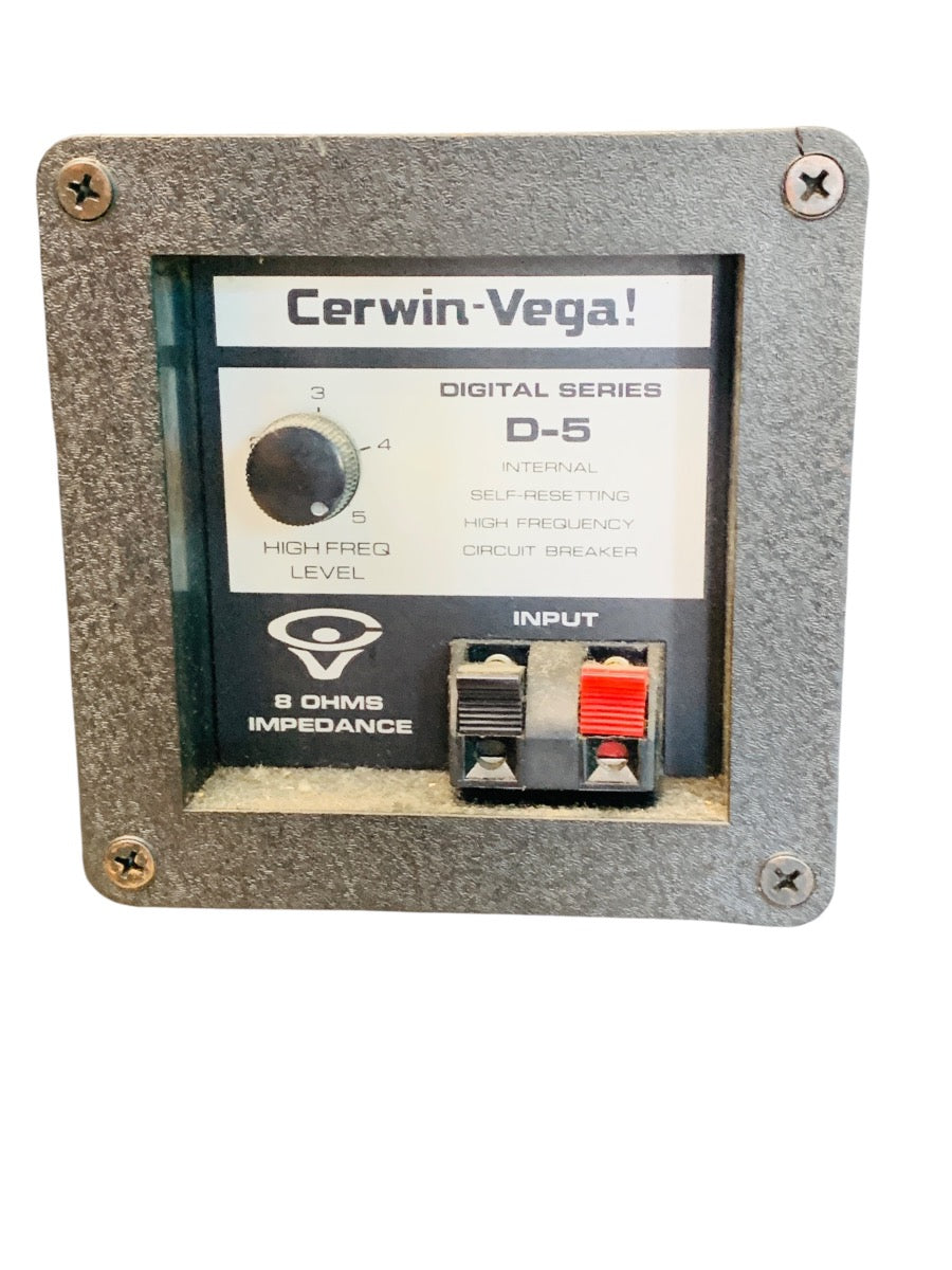 Vintage Cerwin-Vega XD5 Speakers - Wired - 2 Pack