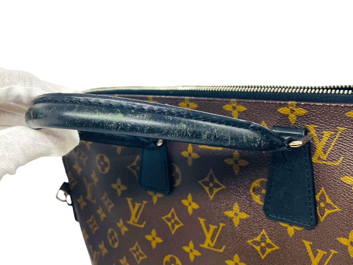 Louis Vuitton Monogram Macassar Porte Document Bag M40868 (READ)