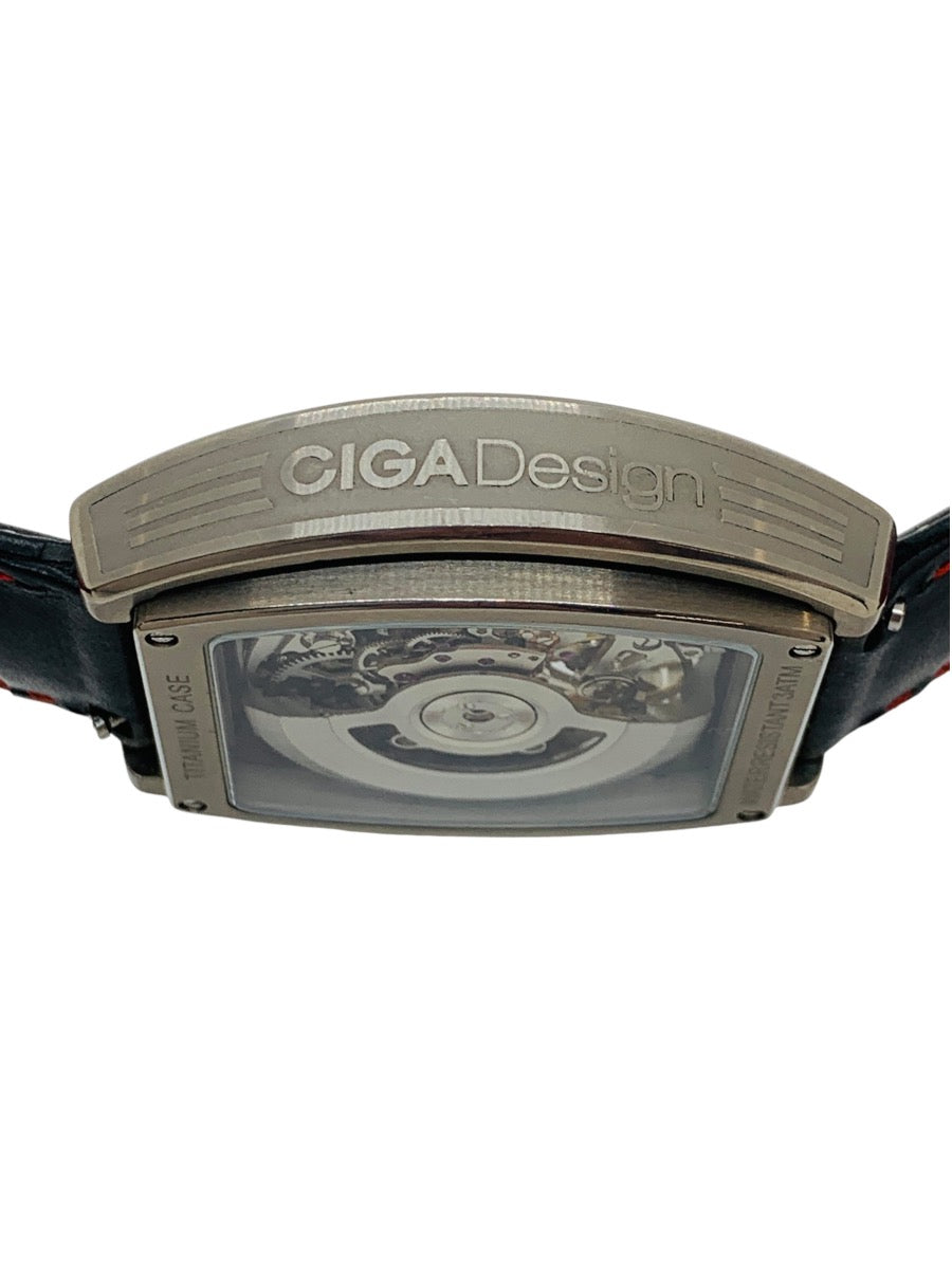CIGA Design Skeleton Z Series Titanium Automatic Mechanical Wristwatch