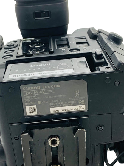 Canon EOS C200 Professional Cinema Camera Black (Body Only)