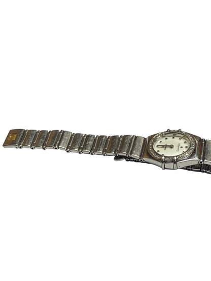 Omega Constellation “My Choice” Mini Ladies Watch SS MOP Quartz Diamonds