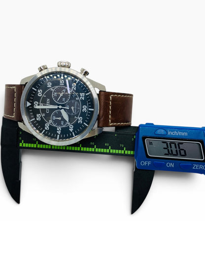 Citizen Aviator Chronograph Eco-Drive Mens B620-S097240 44mm Automatic