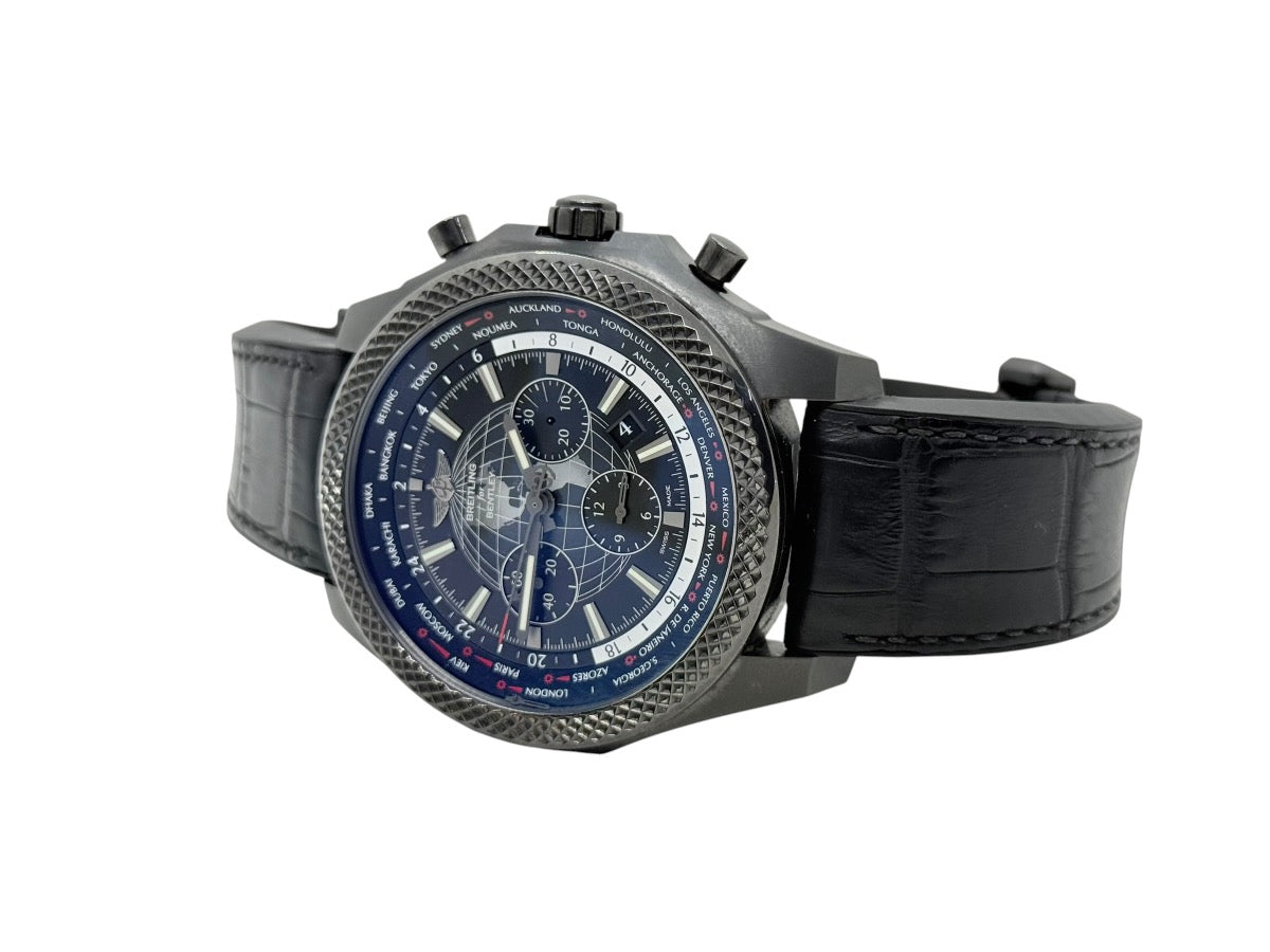 Breitling Bentley B05 Unitime LIMITED Black PVD Steel 49mm Automatic (READ)