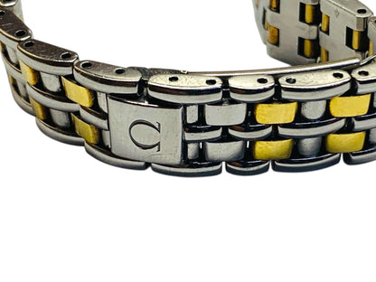 Omega De Ville Quartz Lady's Watch 18k S.Steel 23mm 2-Tone 4260.13.00 81LC450