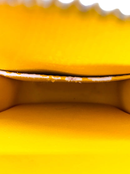 Louis Vuitton Monogram Vernis Christie PM Shoulder Bag Yellow