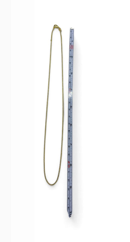 14K Yellow Gold Necklace | Size 18 | 2.2g