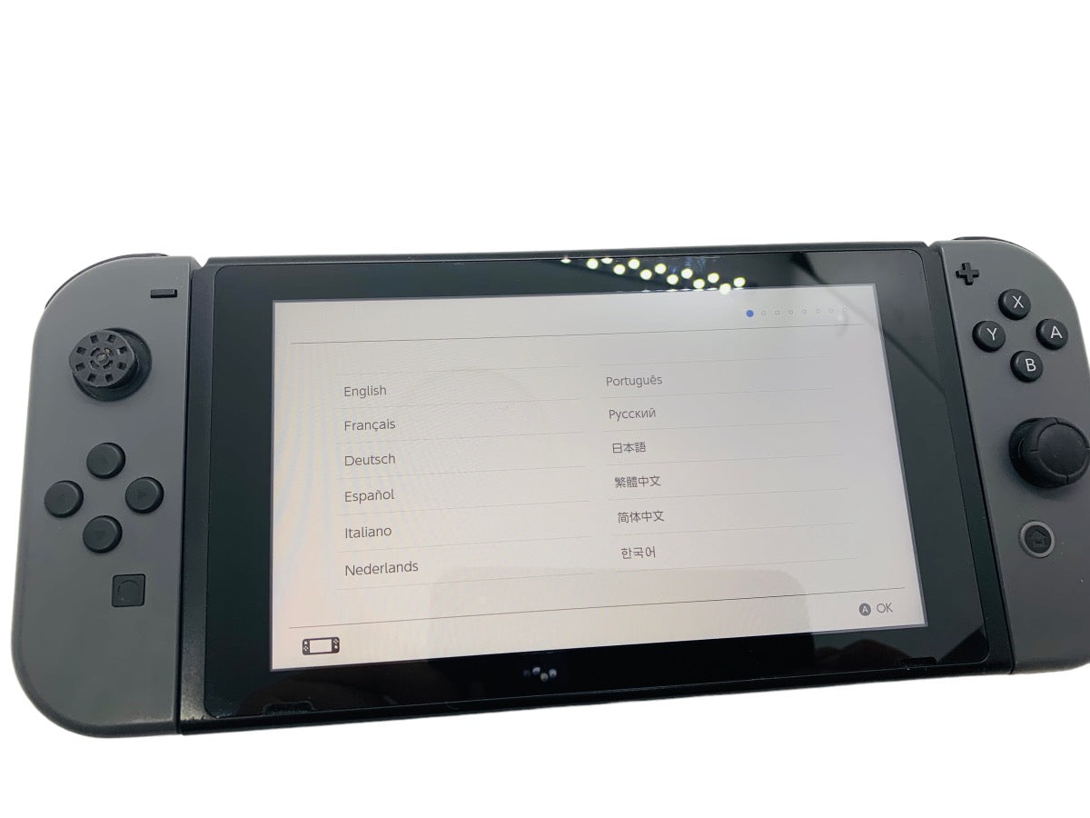 Nintendo Switch Handheld Console HAC-001 w/ Gray Joy-Cons