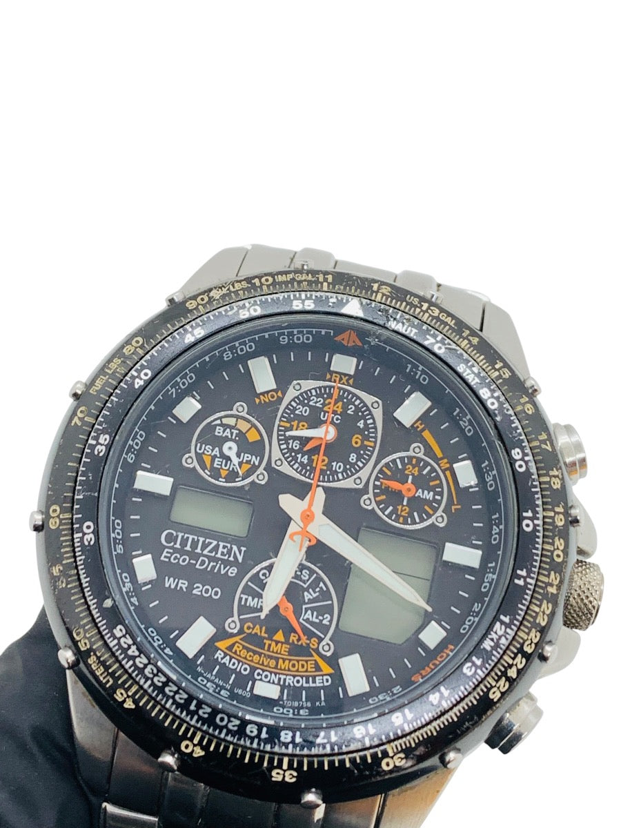 Citizen Skyhawk Radio Controlled Eco Drive Chrono U600-S041341