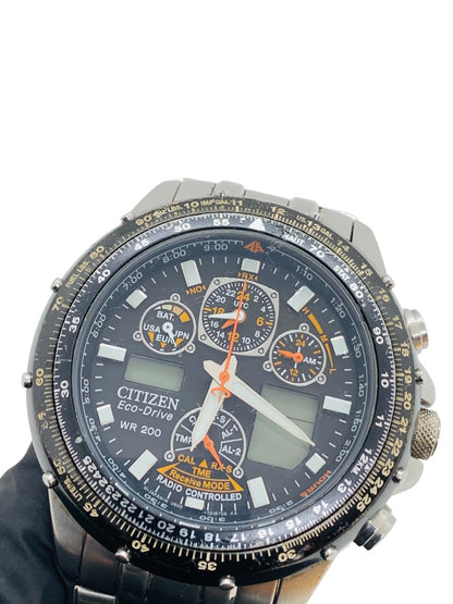 Citizen Skyhawk Radio Controlled Eco Drive Chrono U600-S041341