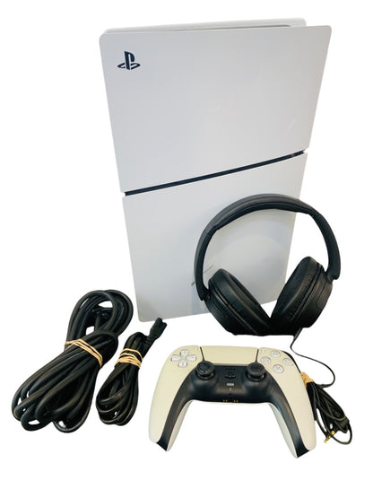 Sony PlayStation 5 Slim Digital PS5 825GB White Console Gaming System CFI-2115