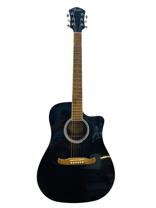 Fender FA-125CE BLK FA Series Hybrid Acoustic-Electric Guitar