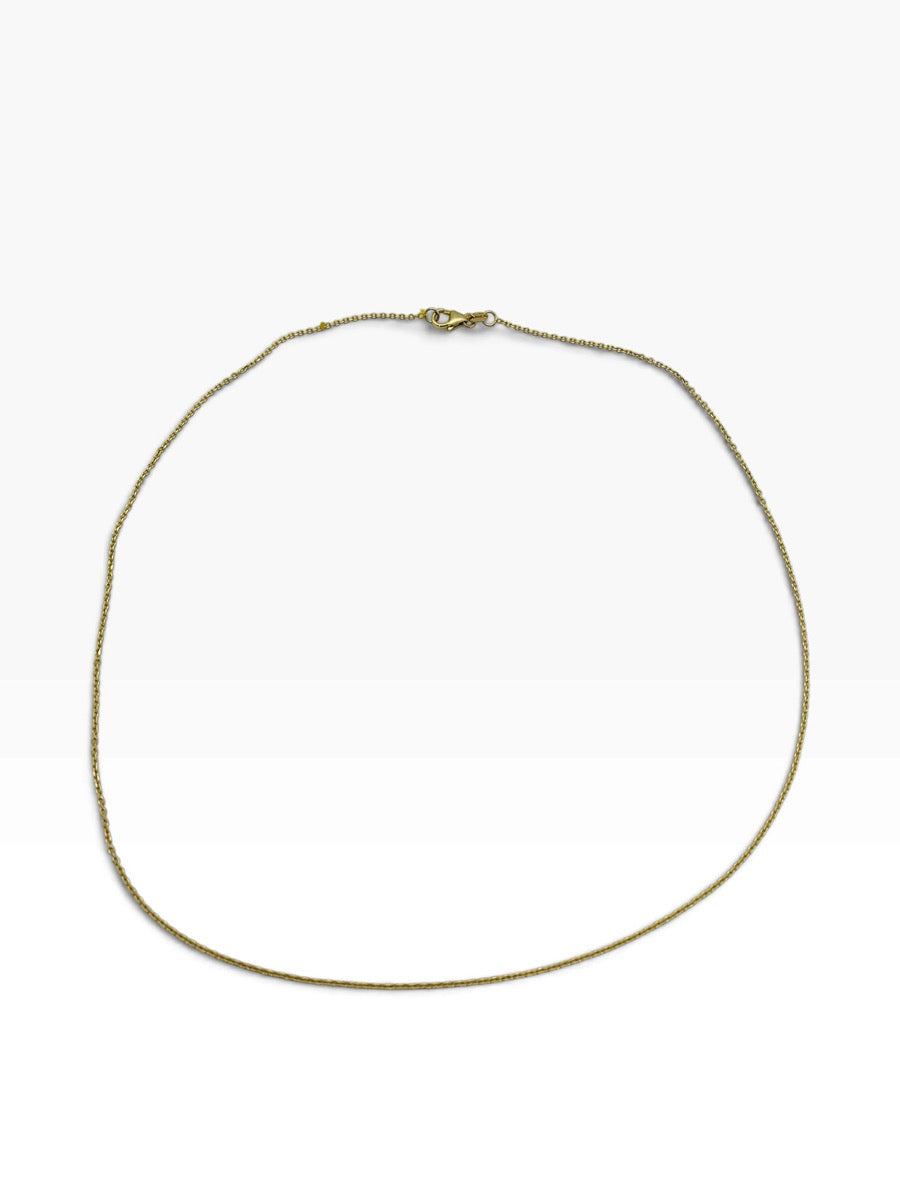 14K Yellow Gold Necklace | Size 18 | 2.2g