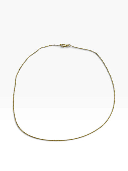 14K Yellow Gold Necklace | Size 18 | 2.2g