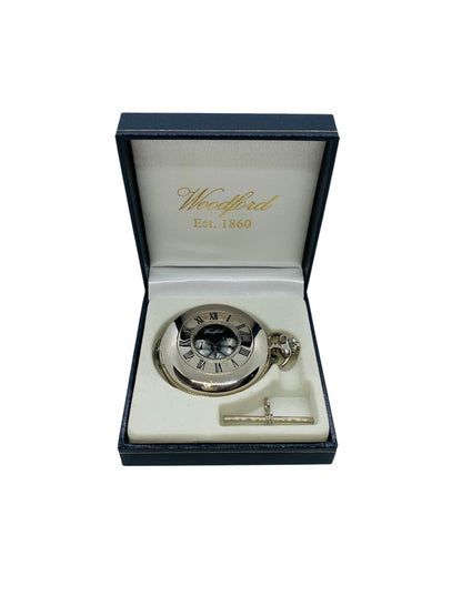 Woodford Half Hunter Pocket Watch, 17 Jewel Face