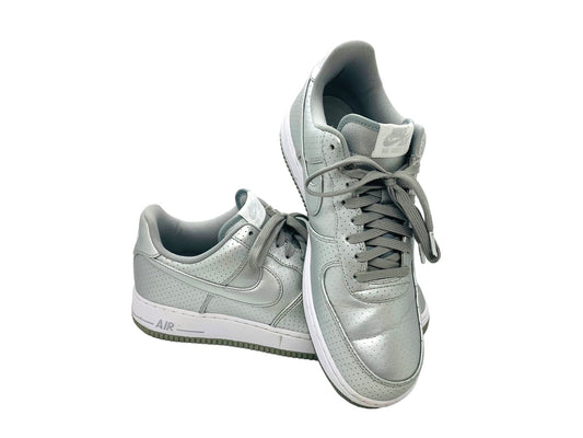 Nike Air Force 1 Low '07 LV8 Silver 718152-013 Size 10.5 Shoes