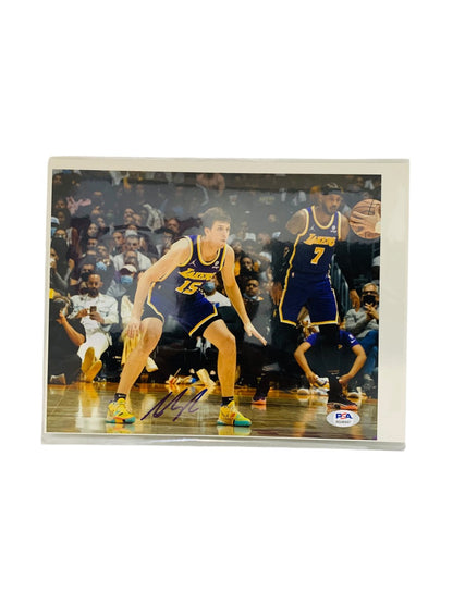 Autographed Austin Reaves Photo-PSA Graded (RG48447) -Lakers #15