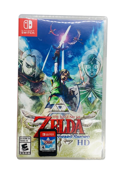 The Legend Of Zelda Skyward Sword HD Nintendo Switch Game w/ Case