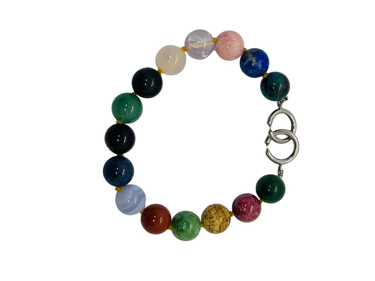 Tiffany & Co Paloma Picasso Multi Gemstone Bracelet 7" Length | 10mm